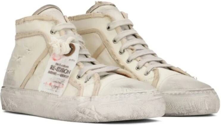 Dolce & Gabbana Vintage Mid Top Sneakers Beige Avorio Beige Heren