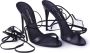 Dolce & Gabbana Vrouwen Lange Bandjes Hakken Sandalen Black Dames - Thumbnail 2