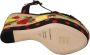 Dolce & Gabbana Multicolor Charmeuse Plateau Sleehak Sandalen Multicolor Dames - Thumbnail 7