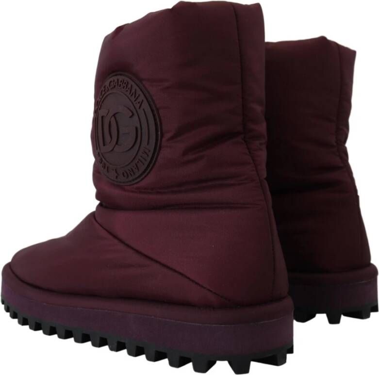 Dolce & Gabbana Winter Boots Rood Heren