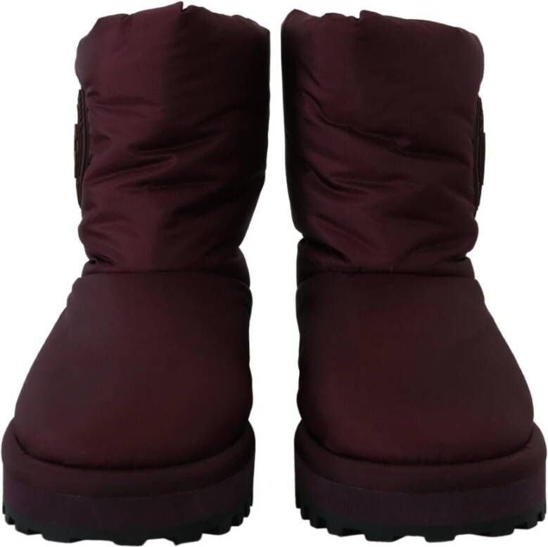 Dolce & Gabbana Winter Boots Rood Heren