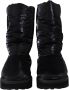 Dolce & Gabbana Elegante Mid-Calf Laarzen van Zwart Polyester Black - Thumbnail 5