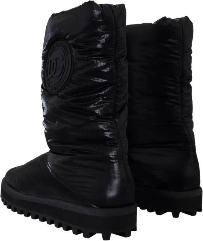 Dolce & Gabbana Winter Boots Zwart Heren