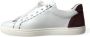 Dolce & Gabbana Exclusieve Wit Bordeaux Lage Top Sneakers White Heren - Thumbnail 23