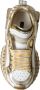 Dolce & Gabbana Super Queen Leren Schoenen in Wit en Goud White Dames - Thumbnail 9