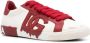Dolce & Gabbana Wit Rood Sneaker Kalf Multicolor Heren - Thumbnail 2