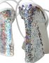 Dolce & Gabbana Wit Zilver Pailletten Enkelband Sandalen Multicolor Dames - Thumbnail 13