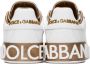 Dolce & Gabbana Wit Goud Portofino Sneakers - Thumbnail 2