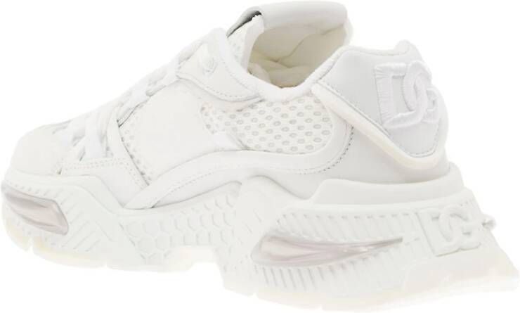Dolce & Gabbana Witte Sneakers met DG Logo White Dames