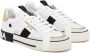 Dolce & Gabbana Witte en gouden leren Custom 2.Zero lage sneakers White Heren - Thumbnail 8