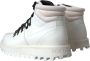 Dolce & Gabbana Witte Enkellaarzen met Logo Details White Heren - Thumbnail 4