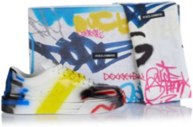 Dolce & Gabbana Witte Heren Sneaker Comfortabel en Stijlvol