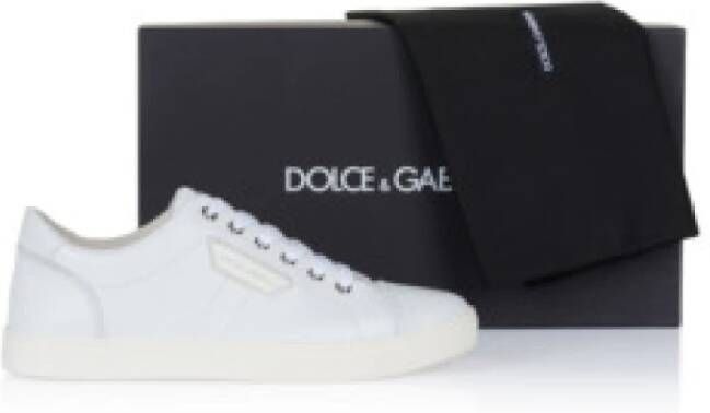 Dolce & Gabbana Witte Heren Sneaker Comfortabel en veelzijdig