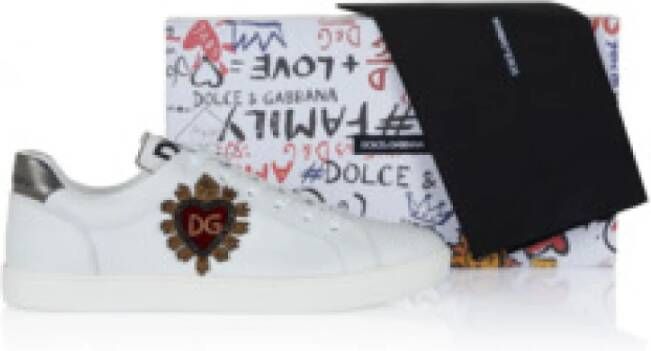 Dolce & Gabbana Witte Heren Sneaker Comfortabele Moderne Stijl