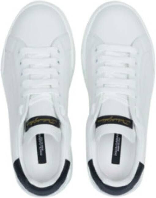Dolce & Gabbana Witte Heren Sneaker Comfortabele Moderne Stijl