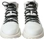 Dolce & Gabbana Witte Enkellaarzen met Logo Details White Heren - Thumbnail 8