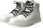Dolce & Gabbana Witte Enkellaarzen met Logo Details White Heren - Thumbnail 9