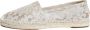 Dolce & Gabbana Witte Kant Espadrilles met Rubberen Zool White Dames - Thumbnail 6