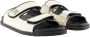 Dolce & Gabbana Witte Katoenen Casual Sandalen - Thumbnail 1