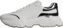 Dolce & Gabbana Witte lage sneakers met rubberen zool - Thumbnail 2