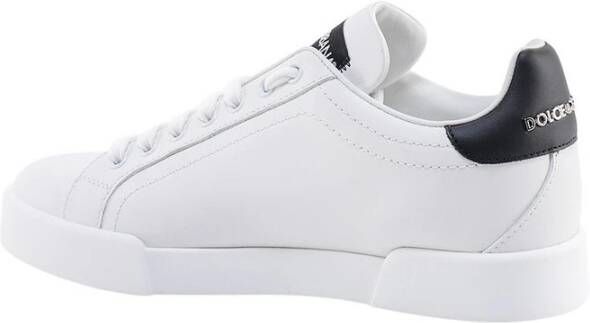 Dolce & Gabbana Witte Lage Sneakers White Dames