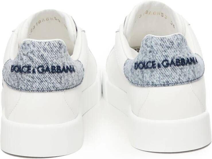 Dolce & Gabbana Witte lage sneakers White Dames