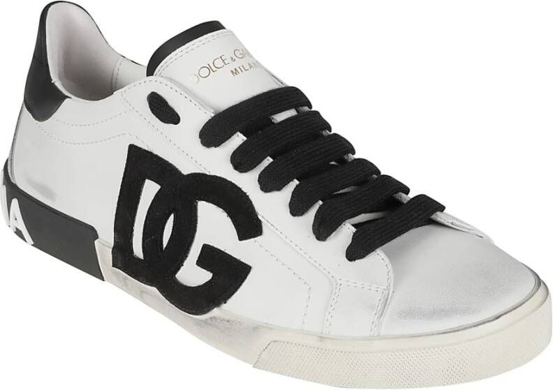 Dolce & Gabbana Witte Lage Sneakers Wit Heren