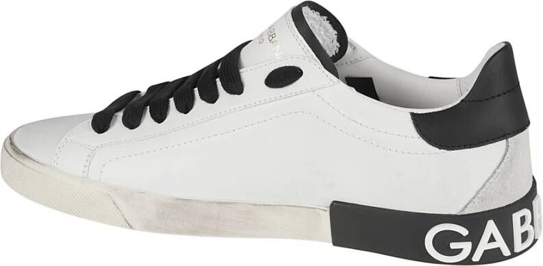 Dolce & Gabbana Witte Lage Sneakers Wit Heren