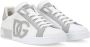 Dolce & Gabbana Witte lage top sneakers met DG-patch White Heren - Thumbnail 2