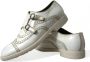 Dolce & Gabbana Witte Leren Derby Schoenen White Heren - Thumbnail 5