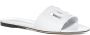 Dolce & Gabbana Ronde Neus Slides van Kalfsleer White Dames - Thumbnail 13