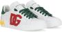 Dolce&Gabbana Low-Top Sneakers Dames Portofino Sneaker DGLogo Multi in wit - Thumbnail 3
