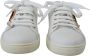 Dolce & Gabbana Leren Sneakers met Gouden Studs en Rood Fluweel Hart Borduurwerk White Dames - Thumbnail 34