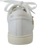 Dolce & Gabbana Leren Sneakers met Gouden Studs en Rood Fluweel Hart Borduurwerk White Dames - Thumbnail 40