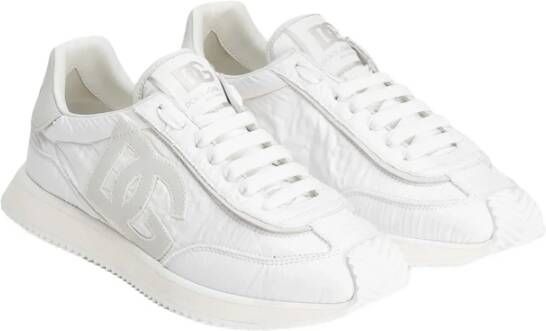 Dolce & Gabbana Witte Logo Patch Sneaker