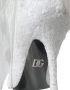 Dolce & Gabbana Witte Paillet Kniehoge Stiletto Laarzen White Dames - Thumbnail 6
