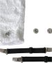 Dolce & Gabbana Witte Paillet Kniehoge Stiletto Laarzen White Dames - Thumbnail 7