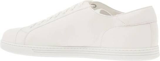 Dolce & Gabbana Witte Portofino Sneakers met Plachhetta White Heren