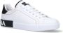 Dolce & Gabbana Witte Portofino Sneakers met Zwarte Details White Heren - Thumbnail 2