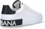 Dolce & Gabbana Witte Portofino Sneakers met Zwarte Details White Heren - Thumbnail 4