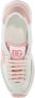 Dolce & Gabbana Witte Roze Logo Sneakers Multicolor Dames - Thumbnail 2