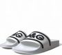 Dolce & Gabbana Witte Rubberen Slides met Logo Print White Heren - Thumbnail 16