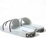 Dolce & Gabbana Witte Rubberen Slippers met Logo White Heren - Thumbnail 14