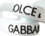 Dolce & Gabbana Witte Rubberen Slippers met Logo White Heren - Thumbnail 15
