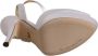 Dolce & Gabbana Witte Satijnen Plateauhakken Sandalen - Thumbnail 2