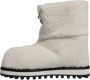 Dolce & Gabbana Plush Logo Gewatteerde Halfhoge Laarzen - Thumbnail 2