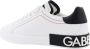 Dolce & Gabbana Witte Sneakers Logo Patch Veters - Thumbnail 2