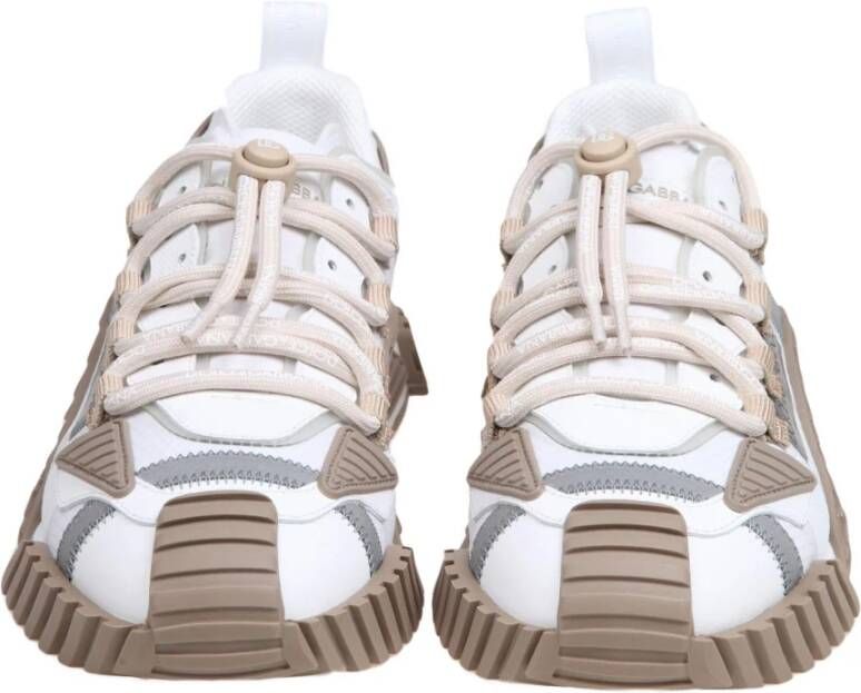 Dolce & Gabbana Witte Sneakers Aw24 Multicolor Heren
