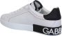 Dolce & Gabbana Leren lage sneakers met contrasterende inzetstukken White Heren - Thumbnail 10