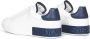 Dolce & Gabbana Witte Sneakers met Blauwe Details - Thumbnail 2